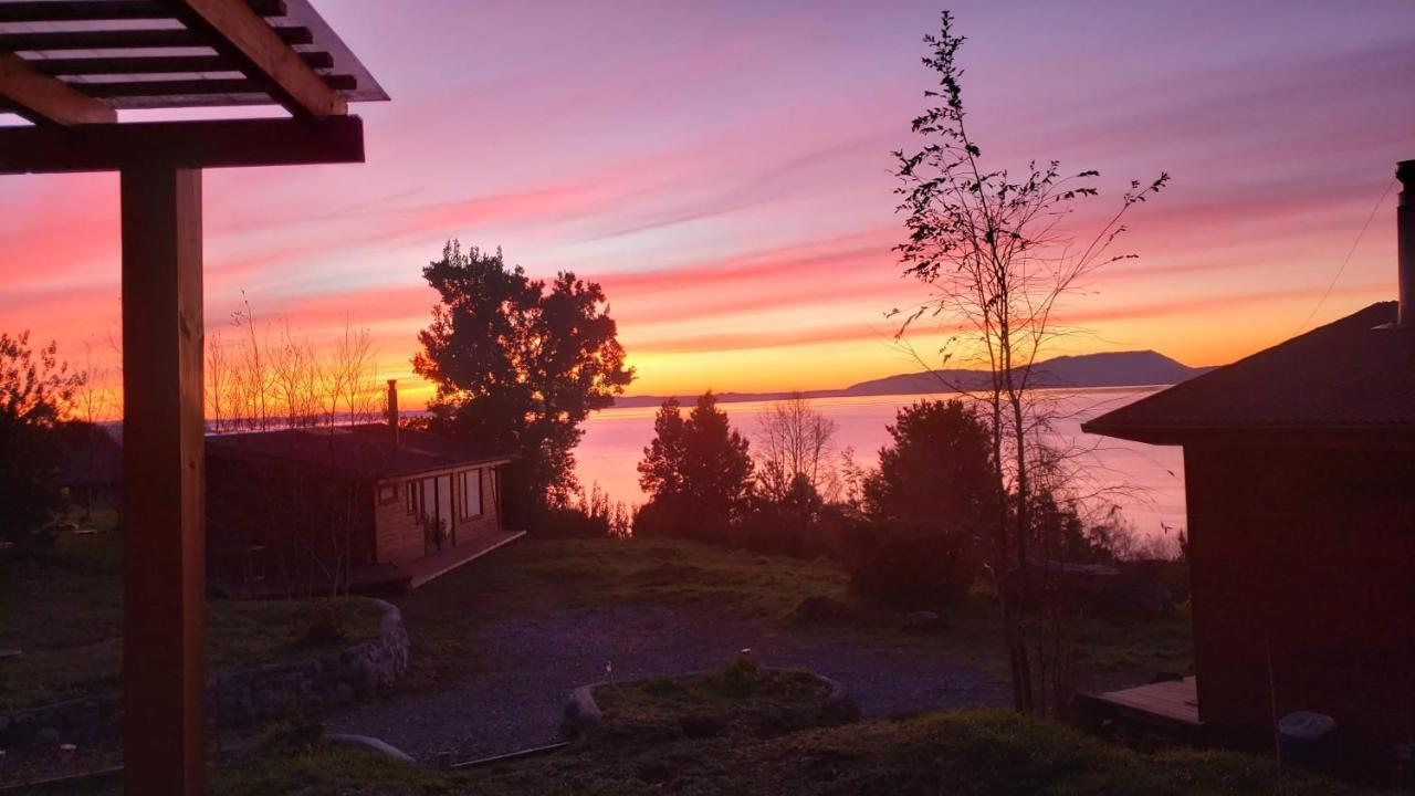 Cabanas Ayalen Con Vista Al Lago Pucón Exterior foto