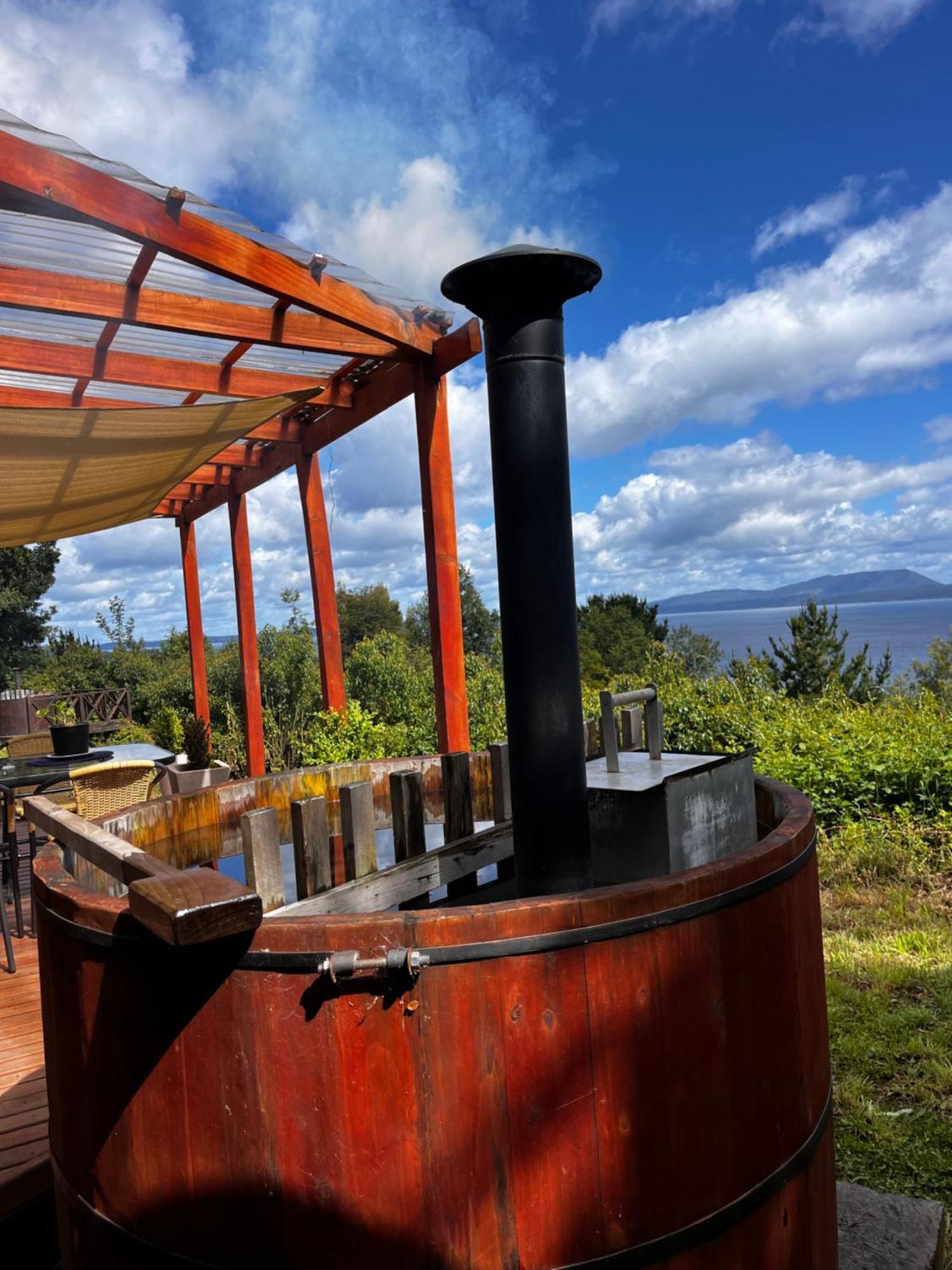 Cabanas Ayalen Con Vista Al Lago Pucón Quarto foto
