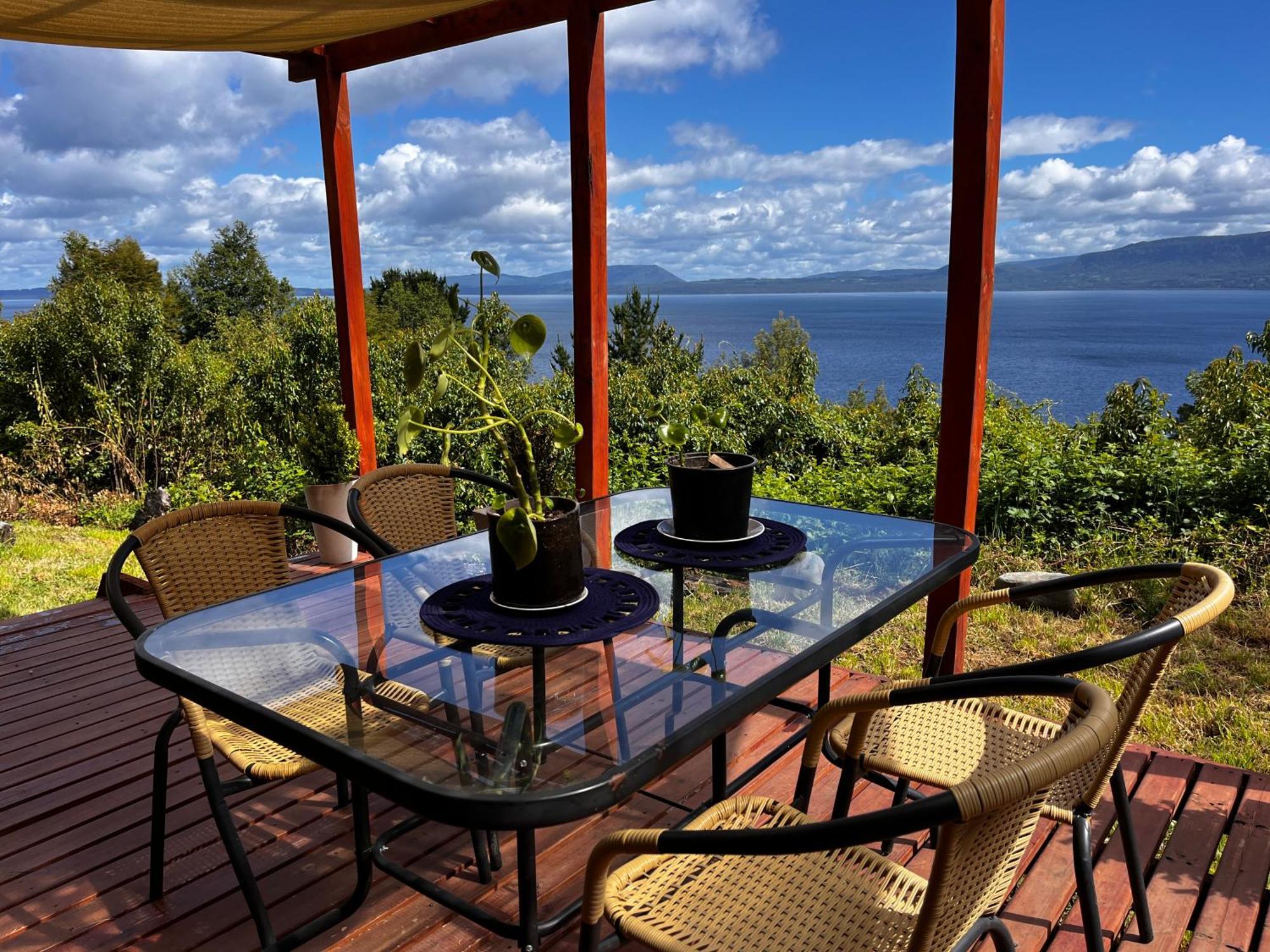 Cabanas Ayalen Con Vista Al Lago Pucón Quarto foto