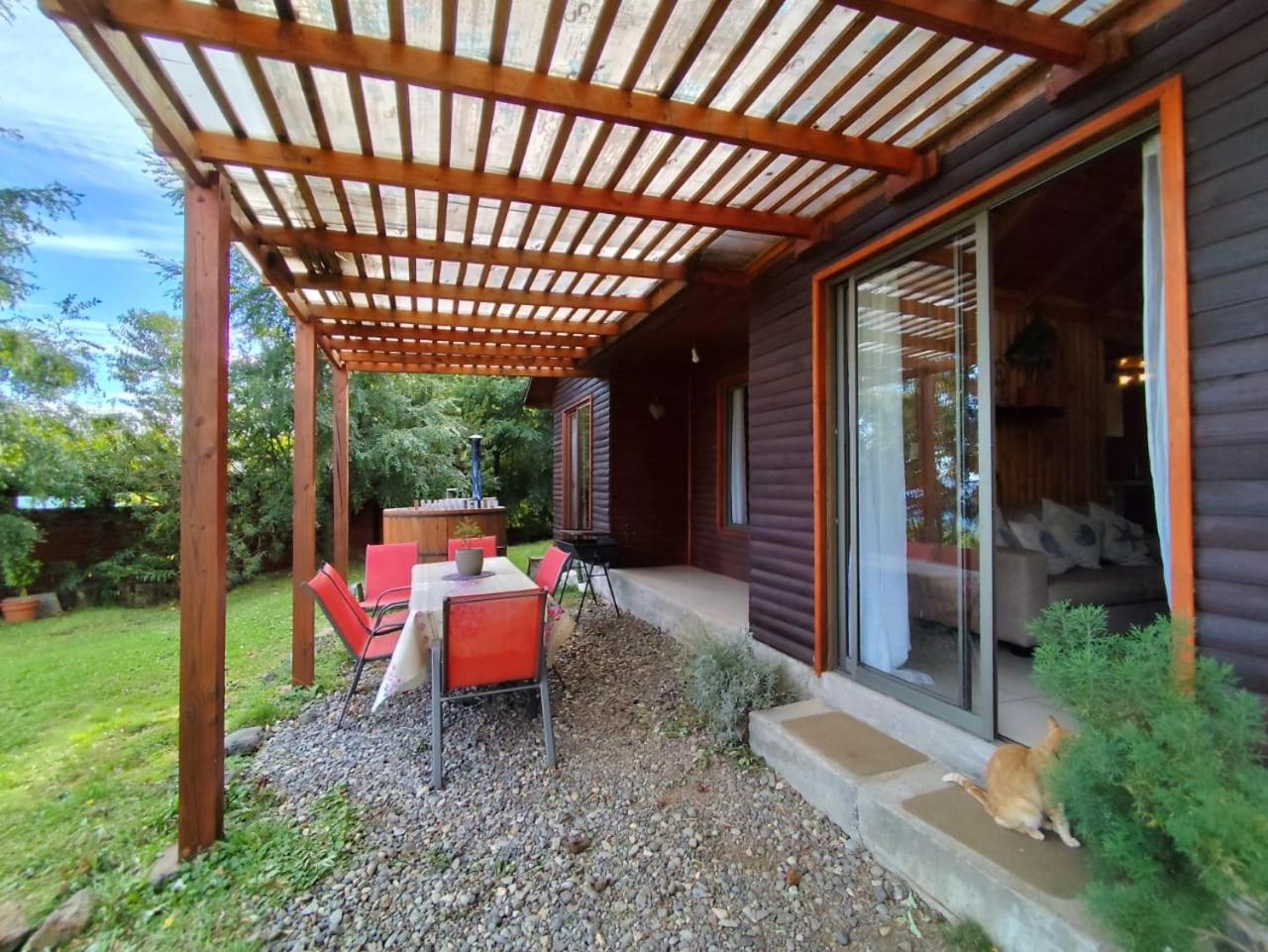 Cabanas Ayalen Con Vista Al Lago Pucón Quarto foto