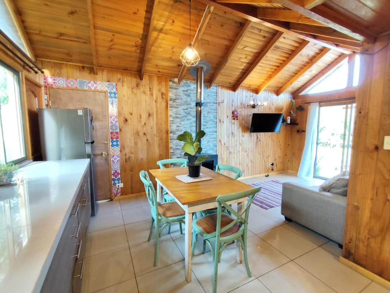 Cabanas Ayalen Con Vista Al Lago Pucón Quarto foto