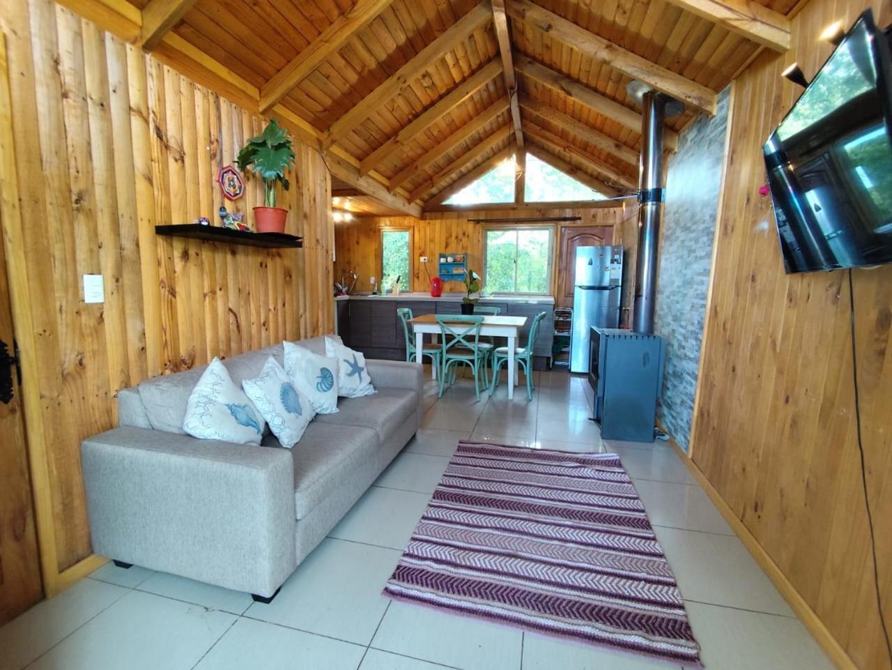 Cabanas Ayalen Con Vista Al Lago Pucón Exterior foto