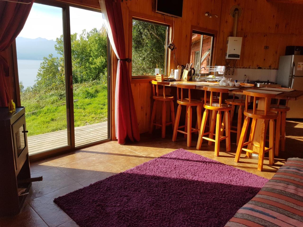 Cabanas Ayalen Con Vista Al Lago Pucón Exterior foto